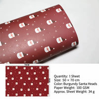 Santa Claus Pattern (1 Sheet)