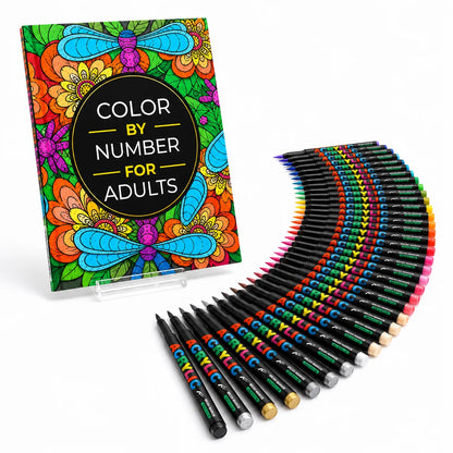 Color By Number Book