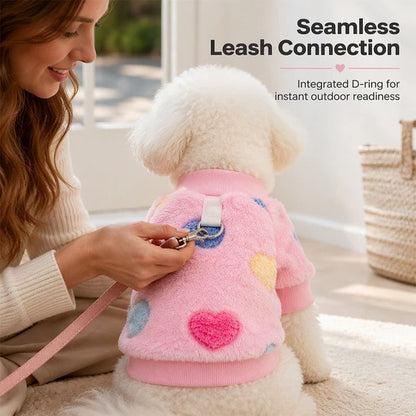 🐶 Half-price offer today only! 🔥 Dog vest with built-in leash — warm and easy to put on.