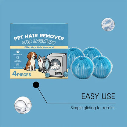 🔥First 50 customers enjoy buy 1 get 1 free 🔥Reusable pet hair removal laundry balls