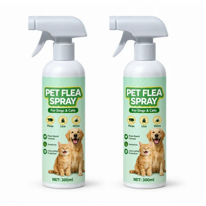 🥳Top Recommendation🥳Buy 1 Get 1 Free for a Limited Time🥳Pet Flea Spray - Plant-Based Formula! 🛡️💨
