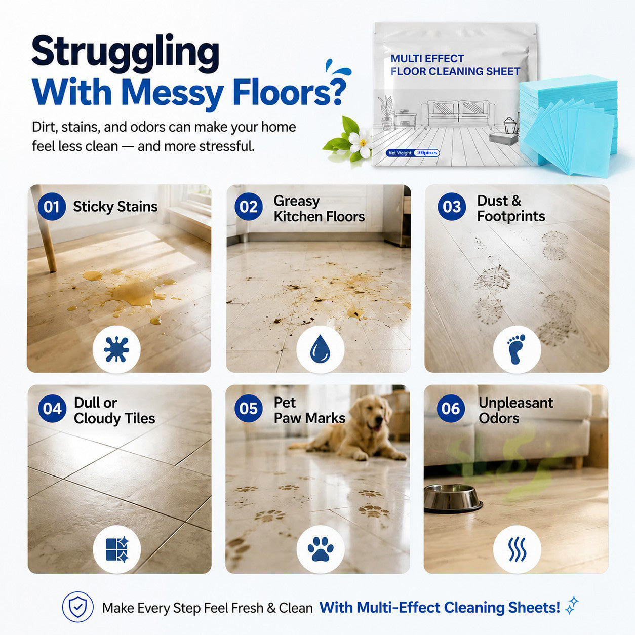 🔥Ultra-Clean Floors in Seconds!🔥