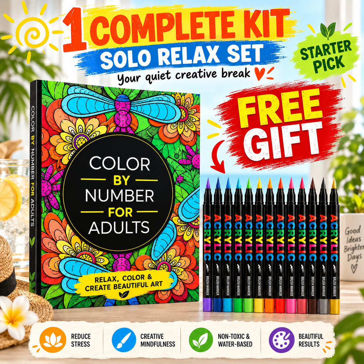 1 COMPLETE KIT — SOLO RELAX SET