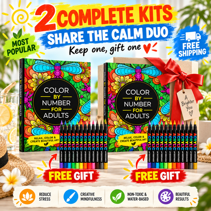 Color By Number Book